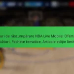 Coduri de răscumpărare NBA Live Mobile: Oferte de sărbători, Pachete tematice, Articole ediție limitată