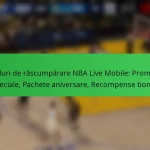 Coduri de răscumpărare NBA Live Mobile: Promoții speciale, Pachete aniversare, Recompense bonus